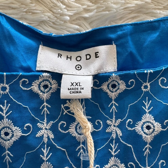 Blue Patterned Dress - Picture 2 of 3